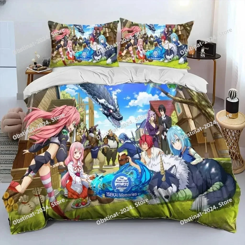 I Got Reincarnated As A Slime Anime Comforter Bedding Set Duvet Cover Sheet Pillowcase Bed Soft Quilt Cover Full Queen King Size
I Got Reincarnated As A Slime Anime Comforter Bedding Set Duvet Cover Sheet Pillowcase Bed Soft Quilt Cover Full Queen King Size