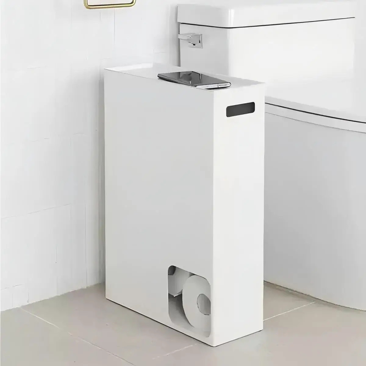Metal Dustproof large capacity roll paper storage box toilet paper racks floor standing tissue storage holders in bathroom
Metal Dustproof large capacity roll paper storage box toilet paper racks floor standing tissue storage holders in bathroom