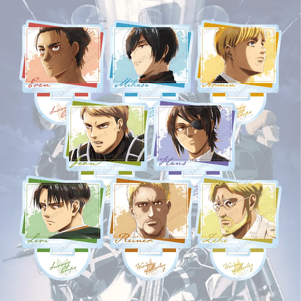 Attack on Titan Eren Yeager 15cm Acrylic Stand Keychain final season anime character decor otaku collection gift manga fan perip
Attack on Titan Eren Yeager 15cm Acrylic Stand Keychain final season anime character decor otaku collection gift manga fan perip