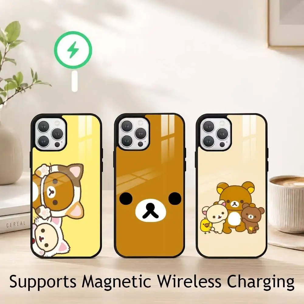 R-Relax K-kuma R-Rilakkuma Phone Case For iPhone17,16,15,14,13,12,11 Plus,Pro Allows magnetic wireless charging
R-Relax K-kuma R-Rilakkuma Phone Case For iPhone17,16,15,14,13,12,11 Plus,Pro Allows magnetic wireless charging