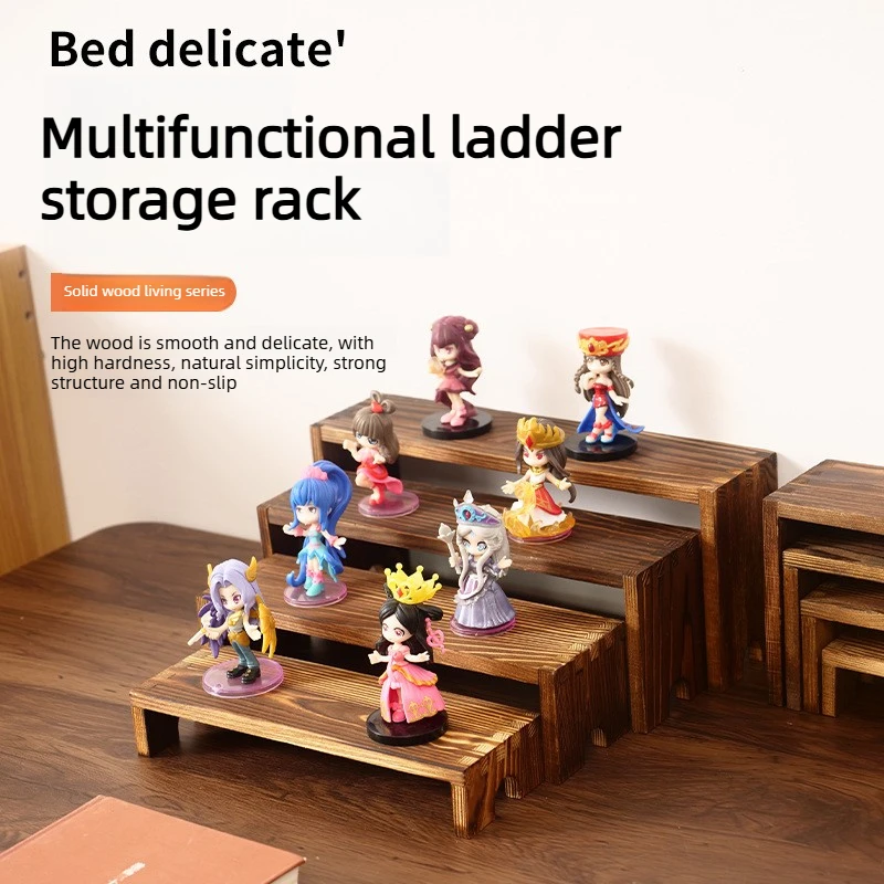 Storage Rack Wooden Multi Class Home Desktop Blind Box Storage Holders Handmade Ornament Cute Doll Display Rack Home Storage
Storage Rack Wooden Multi Class Home Desktop Blind Box Storage Holders Handmade Ornament Cute Doll Display Rack Home Storage