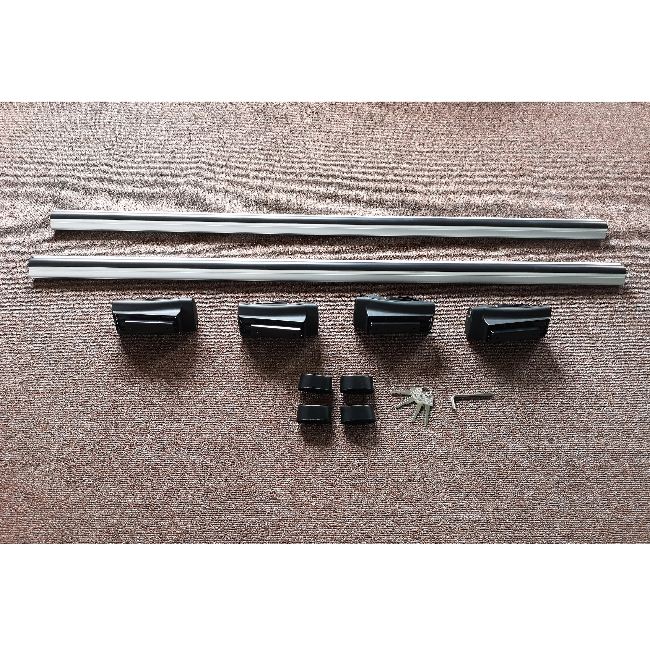 Aluminum Alloy Universal Roof Rack Cross Bar with Key Heavy Duty Cargo Carrier
Aluminum Alloy Universal Roof Rack Cross Bar with Key Heavy Duty Cargo Carrier