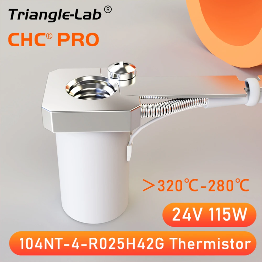 RS Trianglelab 115W High Power CHC Pro Kit Ceramic Heating Core Quick Heating For Ender 3 Volcano Hotend CR10 mk3s blv
RS Trianglelab 115W High Power CHC Pro Kit Ceramic Heating Core Quick Heating For Ender 3 Volcano Hotend CR10 mk3s blv