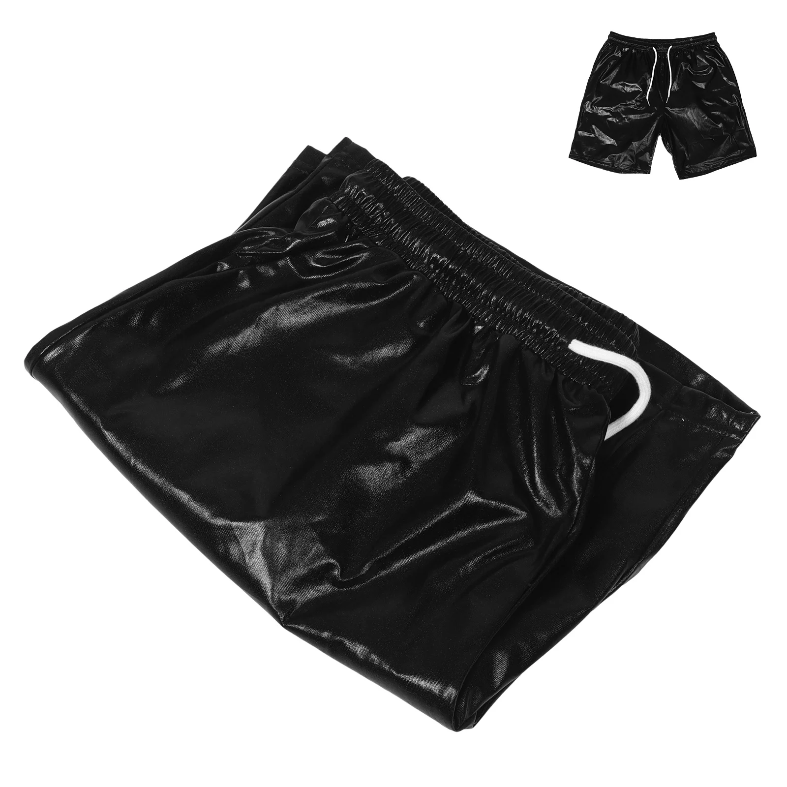 Мужские металлизированные полиэстеровые шорты для дискотек, блестящий наряд для рейв-вечеринок, костюм в стиле 70-х, для выступлений на сцене, мужская мода, брюки для ночного клуба
Мужские металлизированные полиэстеровые шорты для дискотек, блестящий наряд для рейв-вечеринок, костюм в стиле 70-х, для выступлений на сцене, мужская мода, брюки для ночного клуба
