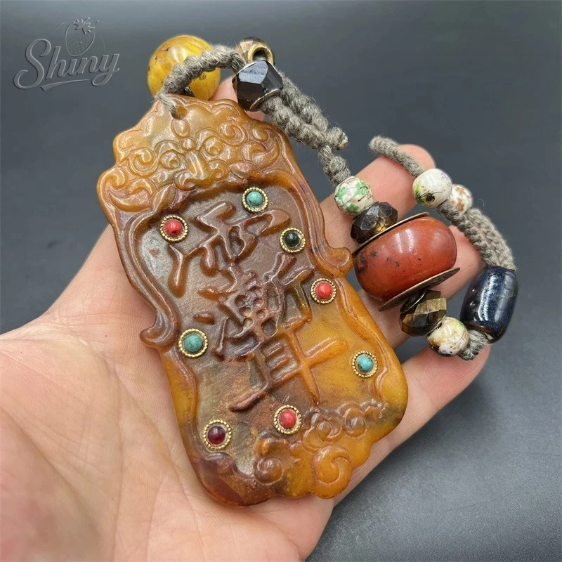 Collection Tibetan Old Carvings Tiger Head Pendant Crape Myrtle Taboo Taoist Household Goods Handlebar Pieces Handlebar Ropes
Collection Tibetan Old Carvings Tiger Head Pendant Crape Myrtle Taboo Taoist Household Goods Handlebar Pieces Handlebar Ropes