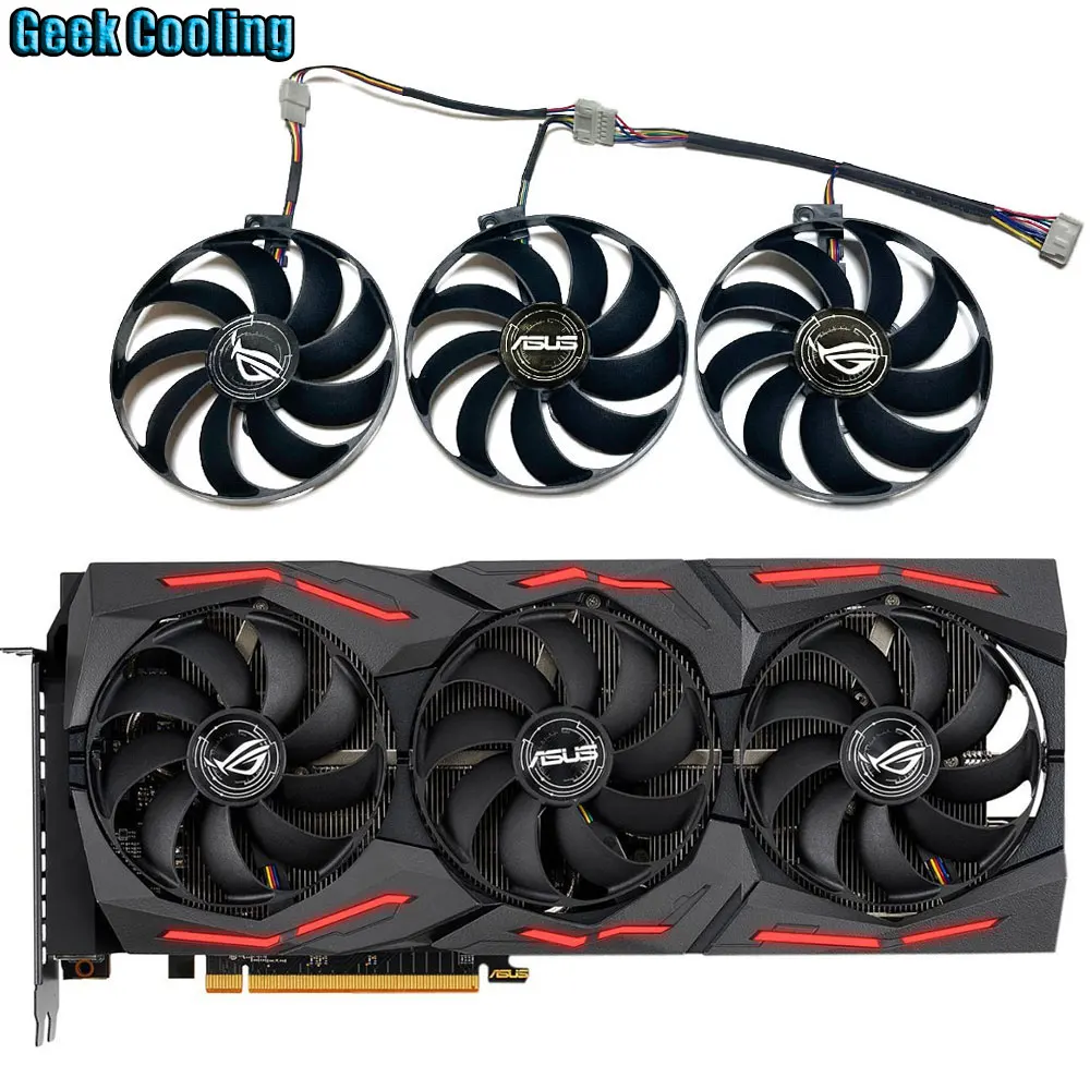 NEW T129215SU FDC10H12S9-C 7PIN ASUS RX 5700XT、5700、5600XT Cooling fan,For ASUS RTX 2080TI、2080、2070、2060 Video card cooling fan
NEW T129215SU FDC10H12S9-C 7PIN ASUS RX 5700XT、5700、5600XT Cooling fan,For ASUS RTX 2080TI、2080、2070、2060 Video card cooling fan