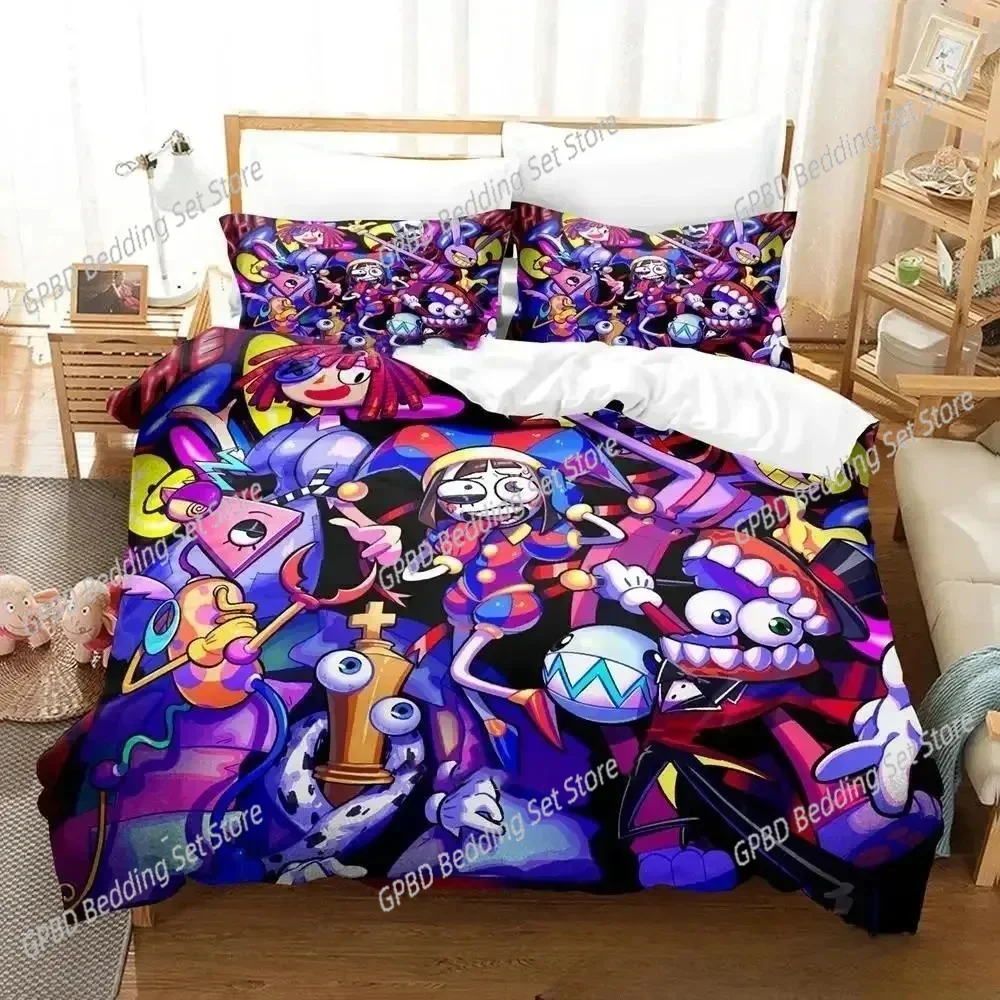 3D Print Cartoon Amazing Digital Circus Bedding Set Single Twin Double Queen King Cal King Size Bed Linen Set
3D Print Cartoon Amazing Digital Circus Bedding Set Single Twin Double Queen King Cal King Size Bed Linen Set