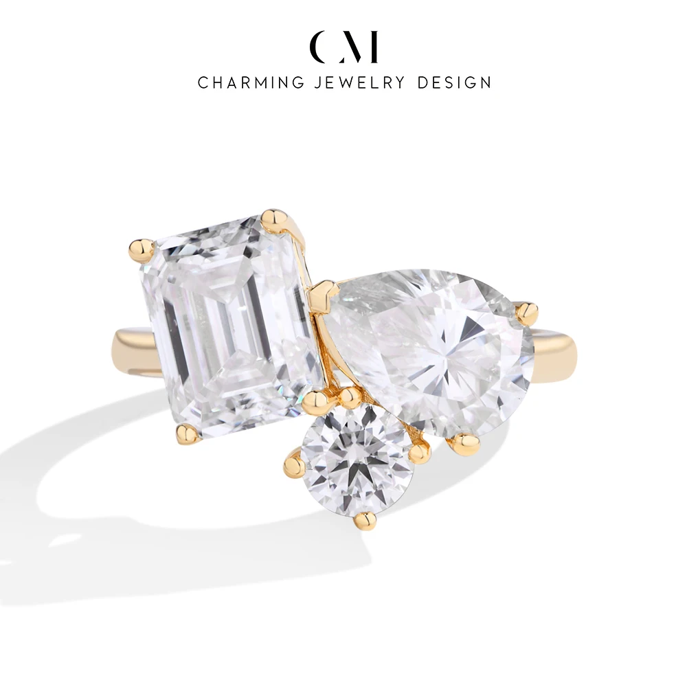 CHARMING Luxury Shining 5.5CT Moissanite Ring S925Silver for Women party Jewelry Birthday Gift Anniversary Engagement High Value
CHARMING Luxury Shining 5.5CT Moissanite Ring S925Silver for Women party Jewelry Birthday Gift Anniversary Engagement High Value