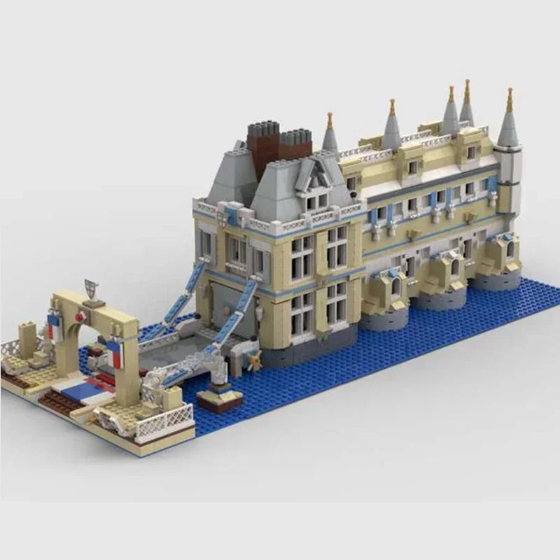 Urban Street View Series Moc Building Block Modular Tower Bridget Model Technology Brick DIY Assembly Build Toy Holiday Gifts
Urban Street View Series Moc Building Block Modular Tower Bridget Model Technology Brick DIY Assembly Build Toy Holiday Gifts