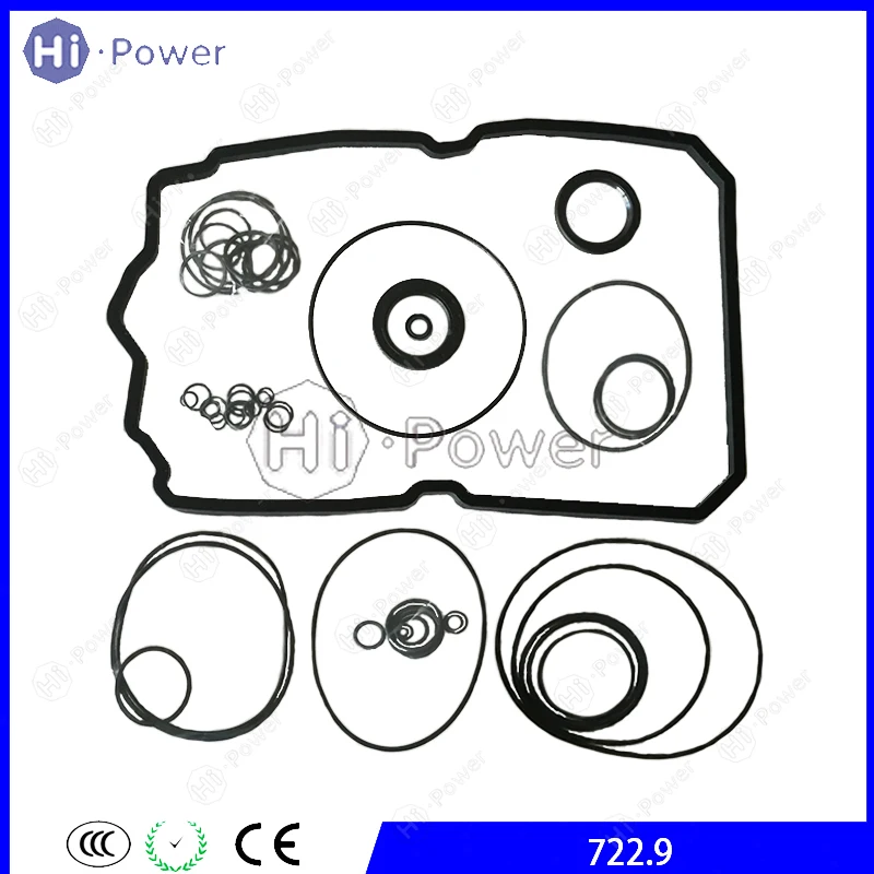 722.9 Auto Transmission Clutch Gaskets for Mercedes Benz 7-SP Car Gearbox Disc Seal Overhaul Repair Kit
722.9 Auto Transmission Clutch Gaskets for Mercedes Benz 7-SP Car Gearbox Disc Seal Overhaul Repair Kit