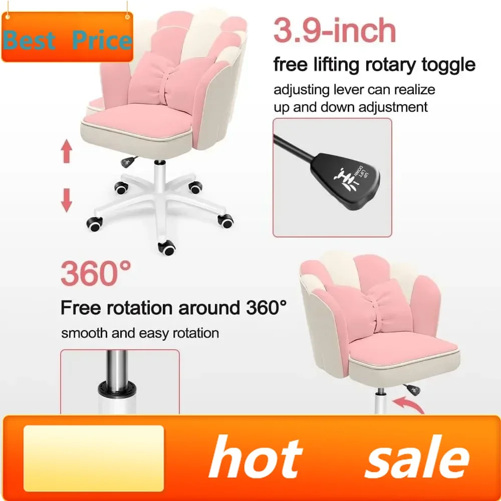 Bestsellerelegant velvet desk chair with bow-accented cushion, adorned butterfly design for home office and bedroom, ideal for c
Bestsellerelegant velvet desk chair with bow-accented cushion, adorned butterfly design for home office and bedroom, ideal for c