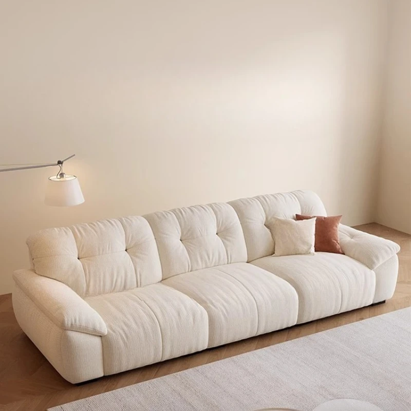 Fabric sofa, small apartment, living room, removable and washable cream cat scratching cloth clouds
Fabric sofa, small apartment, living room, removable and washable cream cat scratching cloth clouds