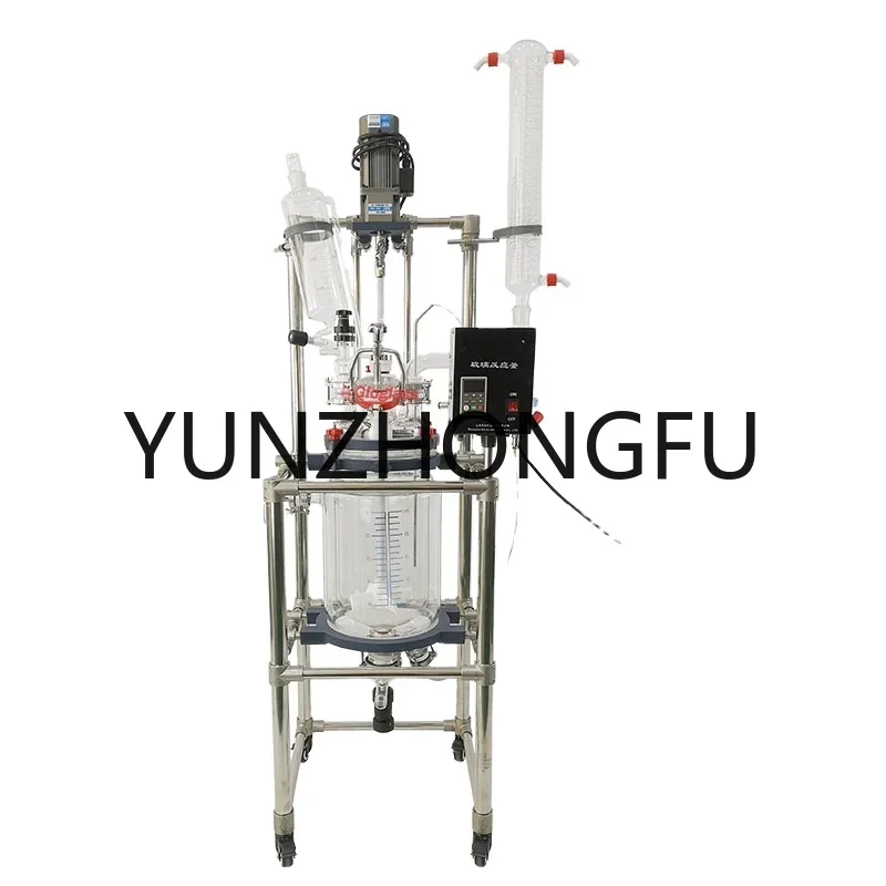 Single Double Jacketed Transparent Glass Reactor With Heating Cooling Jacket Design Layer For Chemical Material
Single Double Jacketed Transparent Glass Reactor With Heating Cooling Jacket Design Layer For Chemical Material
