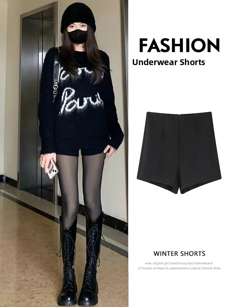 Slim Fit Suit Short Pants Women's Casual High Waist Outerwear Size A-Line Thermal Pants for plus Size Pear Shaped Women
Slim Fit Suit Short Pants Women's Casual High Waist Outerwear Size A-Line Thermal Pants for plus Size Pear Shaped Women