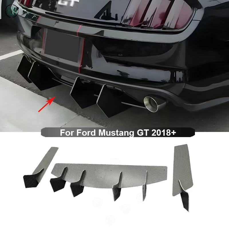 Для Ford Mustang GT 2018 + MD Style, задняя губа из углеродного волокна, автомобильный фотоспойлер
Для Ford Mustang GT 2018 + MD Style, задняя губа из углеродного волокна, автомобильный фотоспойлер