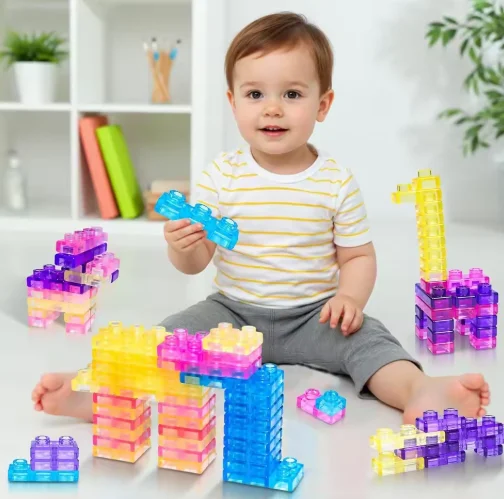 28/40/80PCS Ultra Soft Silicone Jelly Blocks, Decompression Sensory Building Blocks, Kids Magic Toy Holiday Gift Set
28/40/80PCS Ultra Soft Silicone Jelly Blocks, Decompression Sensory Building Blocks, Kids Magic Toy Holiday Gift Set