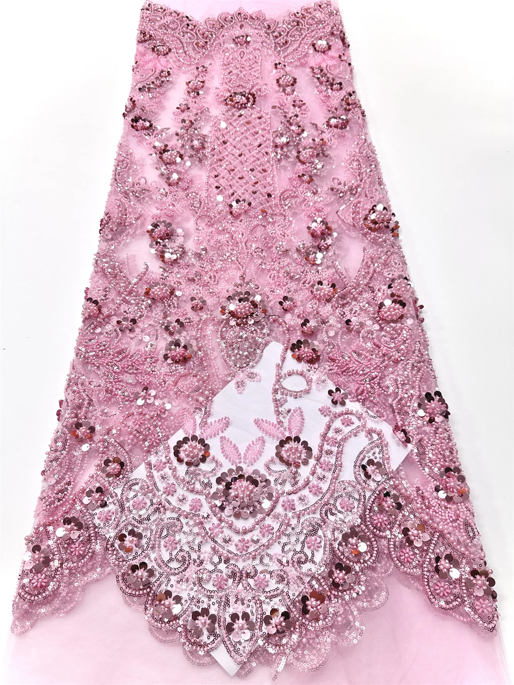 Розовая кружевная ткань с бисером Дубая, африканская кружевная ткань, 5 ярдов, высокое качество, 2026 жемчуг с блестками, ткань для шитья
Розовая кружевная ткань с бисером Дубая, африканская кружевная ткань, 5 ярдов, высокое качество, 2026 жемчуг с блестками, ткань для шитья