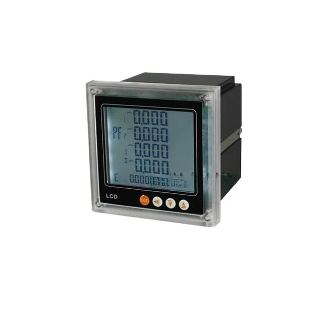 194E LCD card type three-phase multi-function meter, harmonic multi-function meter, current power digital display meter
194E LCD card type three-phase multi-function meter, harmonic multi-function meter, current power digital display meter