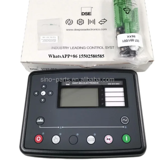 Premium Deep Sea Generator Control Module DSE8610 Synchronous Automatic Start ECM Electronic Control Module
Premium Deep Sea Generator Control Module DSE8610 Synchronous Automatic Start ECM Electronic Control Module