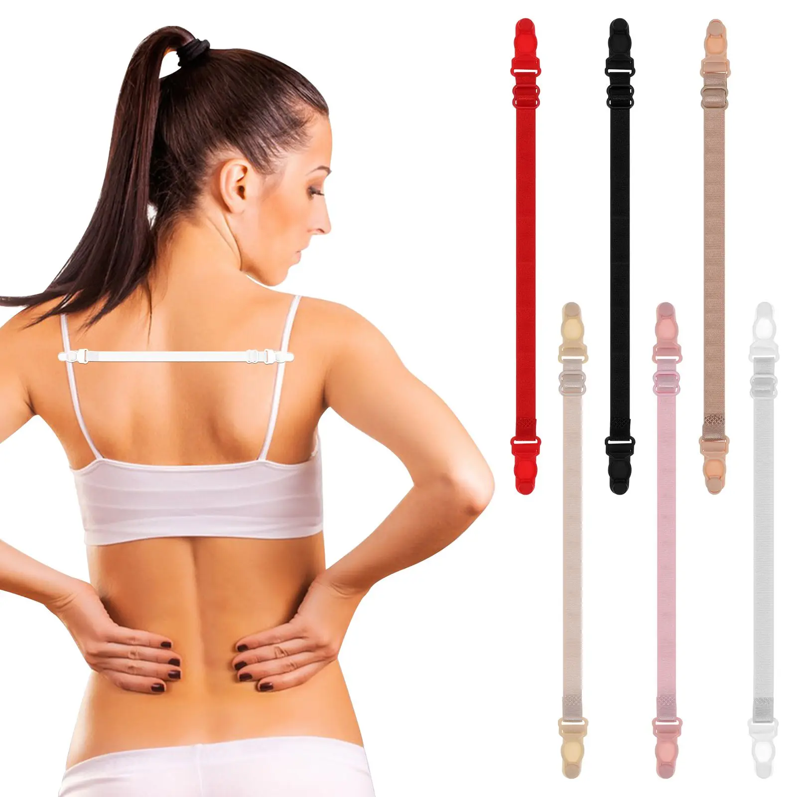 6 Pcs/Set Anti-slip Buckle Bra Shoulder Strap Lingerie Clip Non-slip Retainers Holders Miss
6 Pcs/Set Anti-slip Buckle Bra Shoulder Strap Lingerie Clip Non-slip Retainers Holders Miss