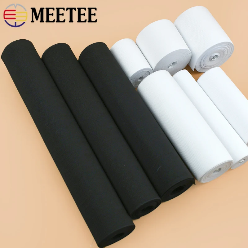 1Meter Meetee 7-50cm Black White Elastic Band Waist Strap Sewing Rubber Tape Extra Wide Stretch Webbing DIY Clothes Accessories
1Meter Meetee 7-50cm Black White Elastic Band Waist Strap Sewing Rubber Tape Extra Wide Stretch Webbing DIY Clothes Accessories