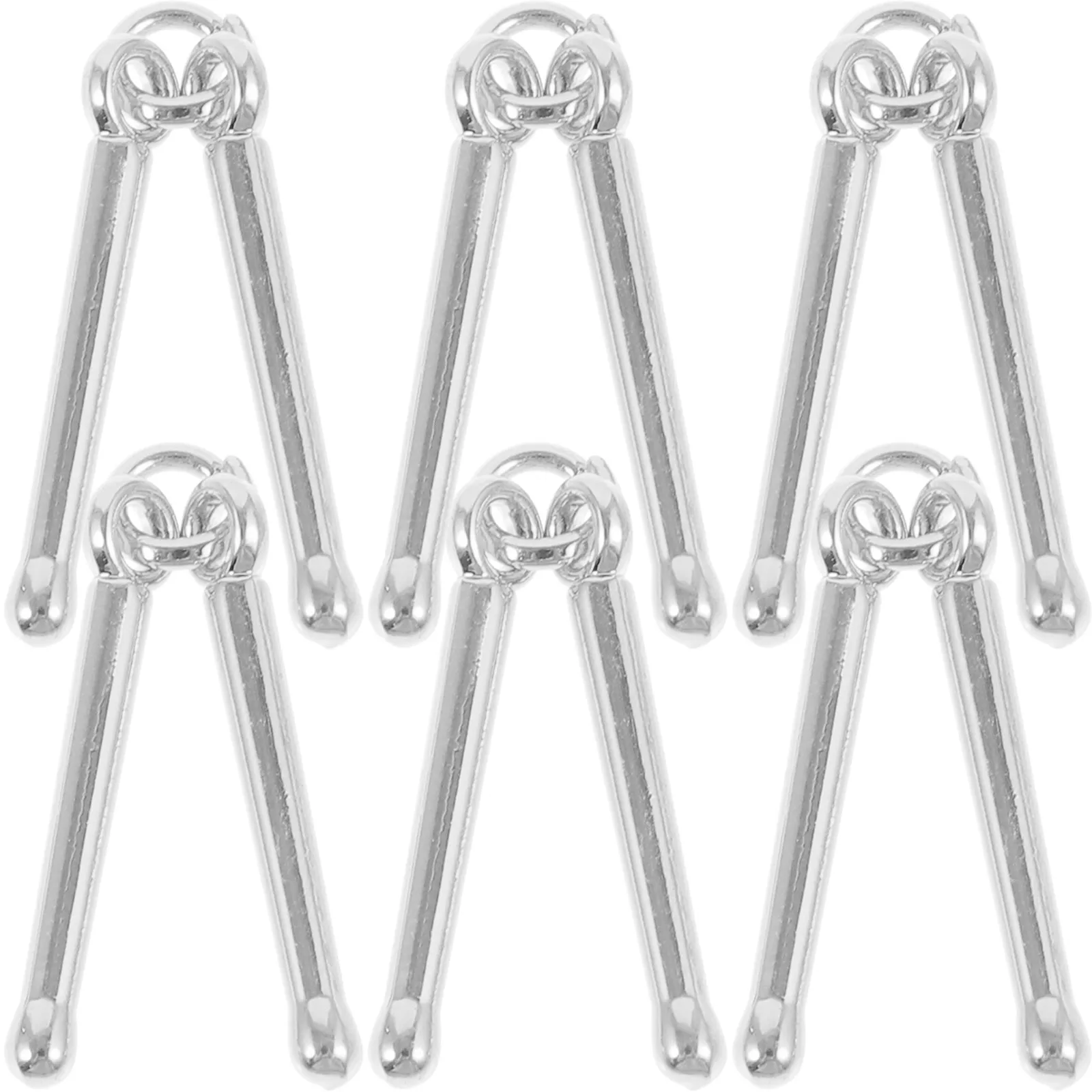6Pcs Drum Stick Pendants Jewelry Crafting Charms DIY Necklace Bracelet Making Supplies Alloy Metal Fade Resistant Drumsticks
6Pcs Drum Stick Pendants Jewelry Crafting Charms DIY Necklace Bracelet Making Supplies Alloy Metal Fade Resistant Drumsticks