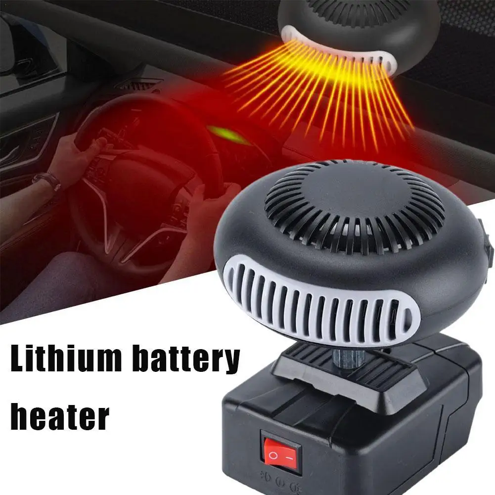 Портативный литиевый аккумулятор, вентилятор теплого воздуха, регулируемый угол, USB-порты, компактный электрический обогреватель, аксессуары для салона автомобиля
Портативный литиевый аккумулятор, вентилятор теплого воздуха, регулируемый угол, USB-порты, компактный электрический обогреватель, аксессуары для салона автомобиля