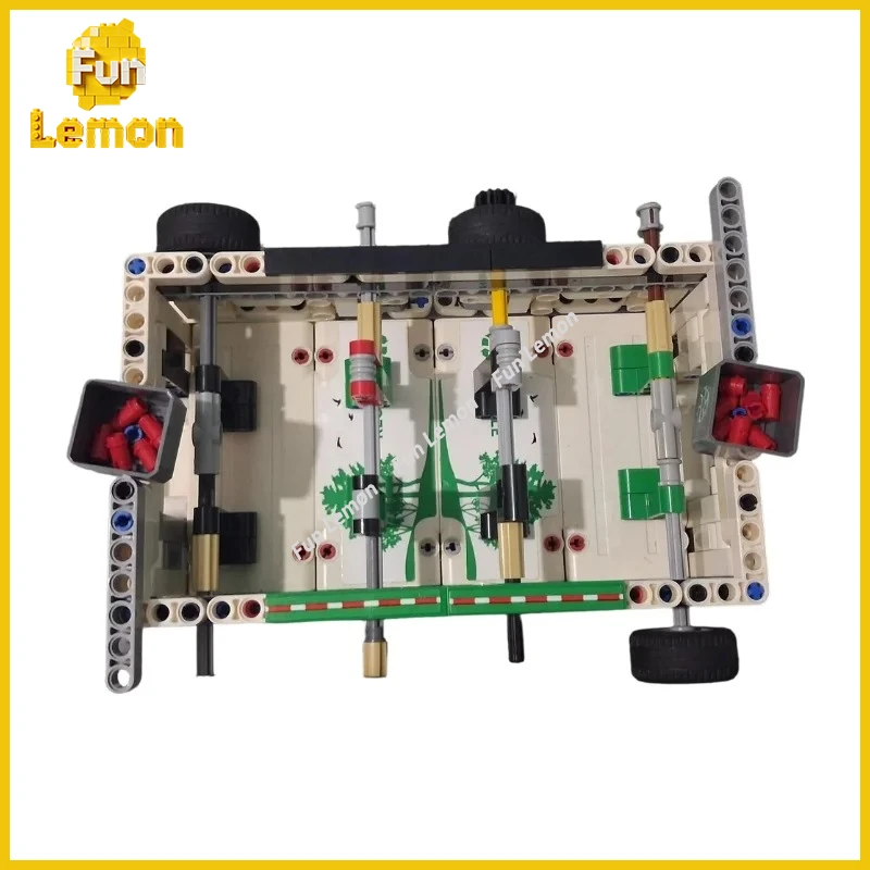 Foosball Table MOC Bricks Simulated Football Game Desk Exquisite Detail Desktop Showcase Present
Foosball Table MOC Bricks Simulated Football Game Desk Exquisite Detail Desktop Showcase Present