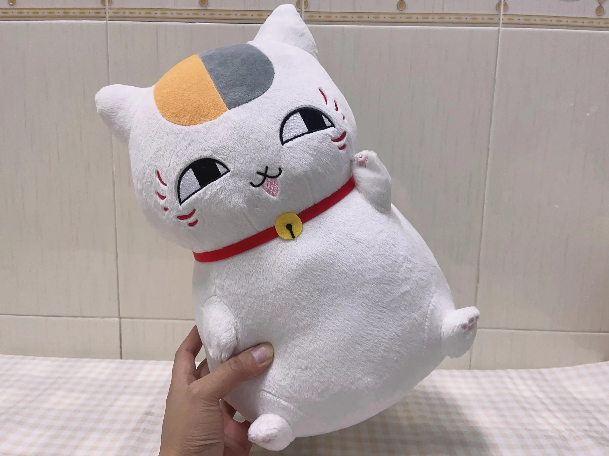Плюшевая игрушка 35 см Origina Natsume Yuujinchou Nyanko Sensei Cat аниме мультяшная мягкая кукла для детей подарок на день рождения
Плюшевая игрушка 35 см Origina Natsume Yuujinchou Nyanko Sensei Cat аниме мультяшная мягкая кукла для детей подарок на день рождения