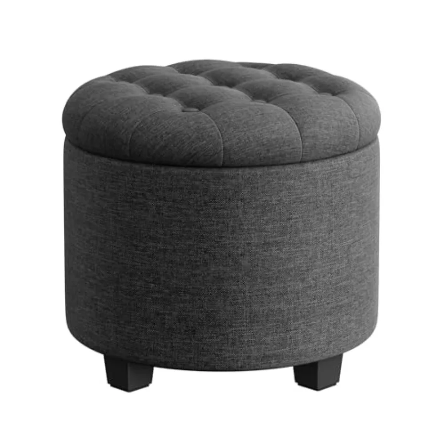 Round Ottoman Ottoman with Storage 17.7 Dia. x 17.5 H Inch Feet Rest with Legs Load up to 330 lb for Living Room Bedroom ULOM01
Round Ottoman Ottoman with Storage 17.7 Dia. x 17.5 H Inch Feet Rest with Legs Load up to 330 lb for Living Room Bedroom ULOM01