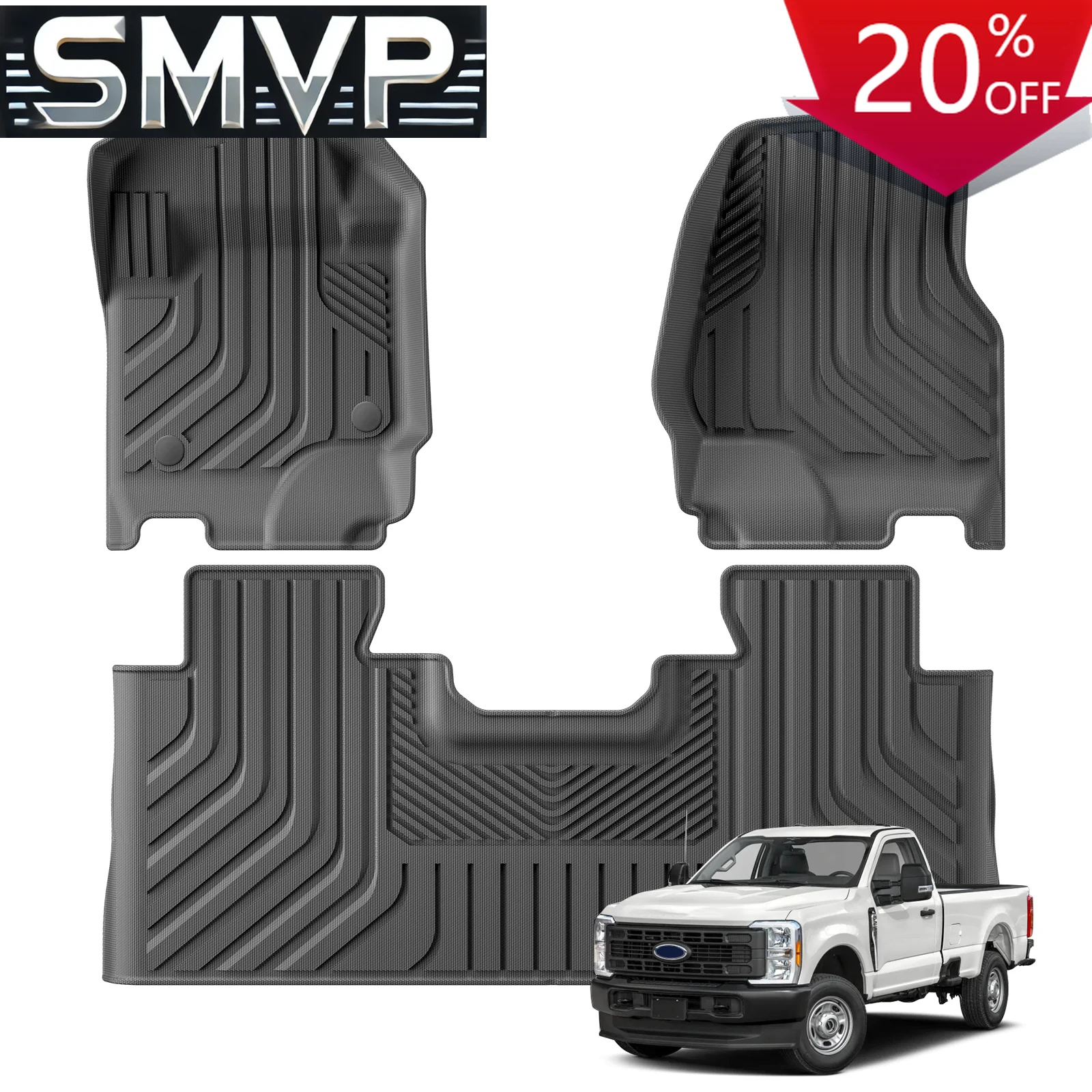 Fit For Ford F-250 F-350 F-450 2023 2024 TPE 3D Car Floor Mats Left Rudder All Weather Waterproof Black
Fit For Ford F-250 F-350 F-450 2023 2024 TPE 3D Car Floor Mats Left Rudder All Weather Waterproof Black