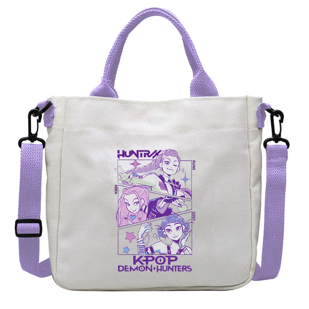 KPop Demon Hunters Anime Women's Crossbody Bag Aesthetics KPop Demon Hunters 2025 Shoulder Bags Korean Fashion Messenger Bag 
KPop Demon Hunters Anime Women's Crossbody Bag Aesthetics KPop Demon Hunters 2025 Shoulder Bags Korean Fashion Messenger Bag
