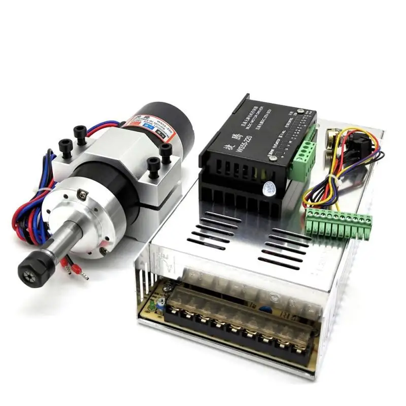 WS55-220 ER11 Brushless Spindle Motor 500W12000r/min Tool Bar and Rotating Shaft Integrated
WS55-220 ER11 Brushless Spindle Motor 500W12000r/min Tool Bar and Rotating Shaft Integrated