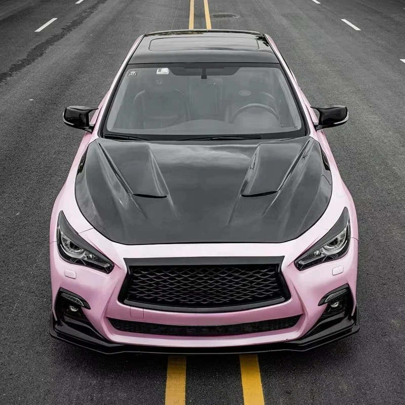 High Quality MBJ Style Carbon Fiber Front Engine Hood Bonnet for Infiniti Q50 Q50L Q50S 2014-2020
High Quality MBJ Style Carbon Fiber Front Engine Hood Bonnet for Infiniti Q50 Q50L Q50S 2014-2020