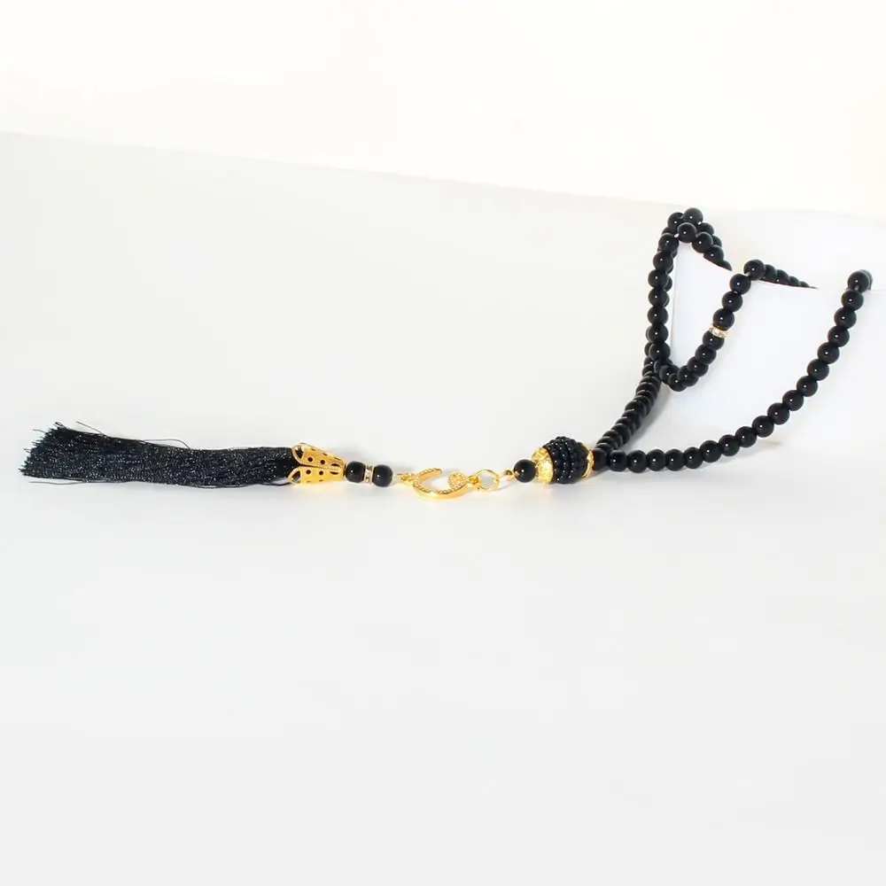 6mm Islamic Prayer Beads Bracelet 99-beads Glass Pearls Tassel Muslims Rosary Beads Imitation Exquisite Meditation Bracelet
6mm Islamic Prayer Beads Bracelet 99-beads Glass Pearls Tassel Muslims Rosary Beads Imitation Exquisite Meditation Bracelet