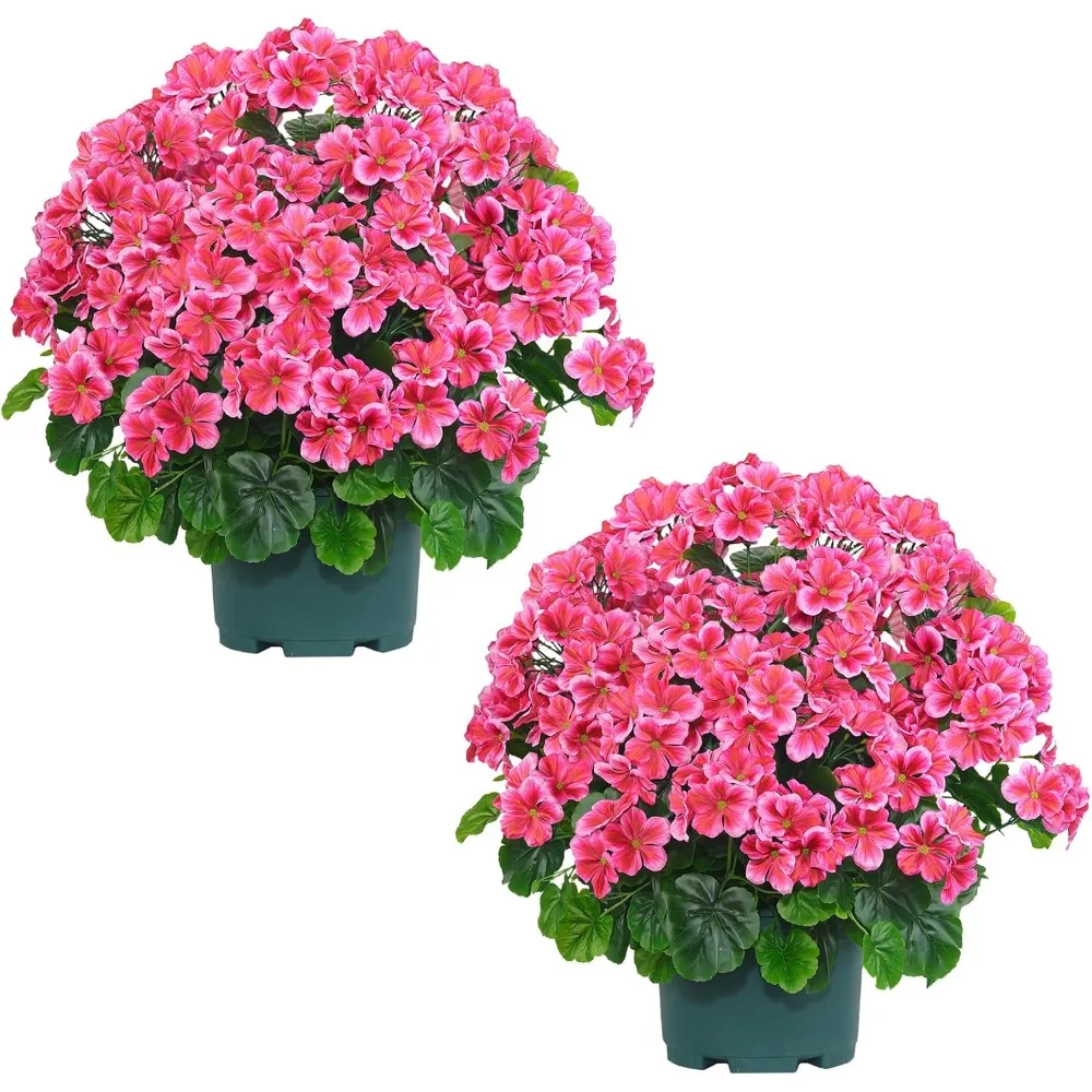 Artificial Topiary for Outdoors- 20” Potted Plant Fake Geraniums Bush-UV Resistant Artificial Outdoor Plant for Front Porch
Artificial Topiary for Outdoors- 20” Potted Plant Fake Geraniums Bush-UV Resistant Artificial Outdoor Plant for Front Porch