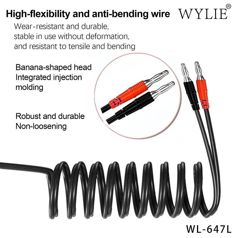 WYLIE WL-647L версия печатной платы, кабель питания, высокоэффективное обнаружение, подходит для IPhone 6-17PM, инструмент для тестирования ремонта источника питания
WYLIE WL-647L версия печатной платы, кабель питания, высокоэффективное обнаружение, подходит для IPhone 6-17PM, инструмент для тестирования ремонта источника питания