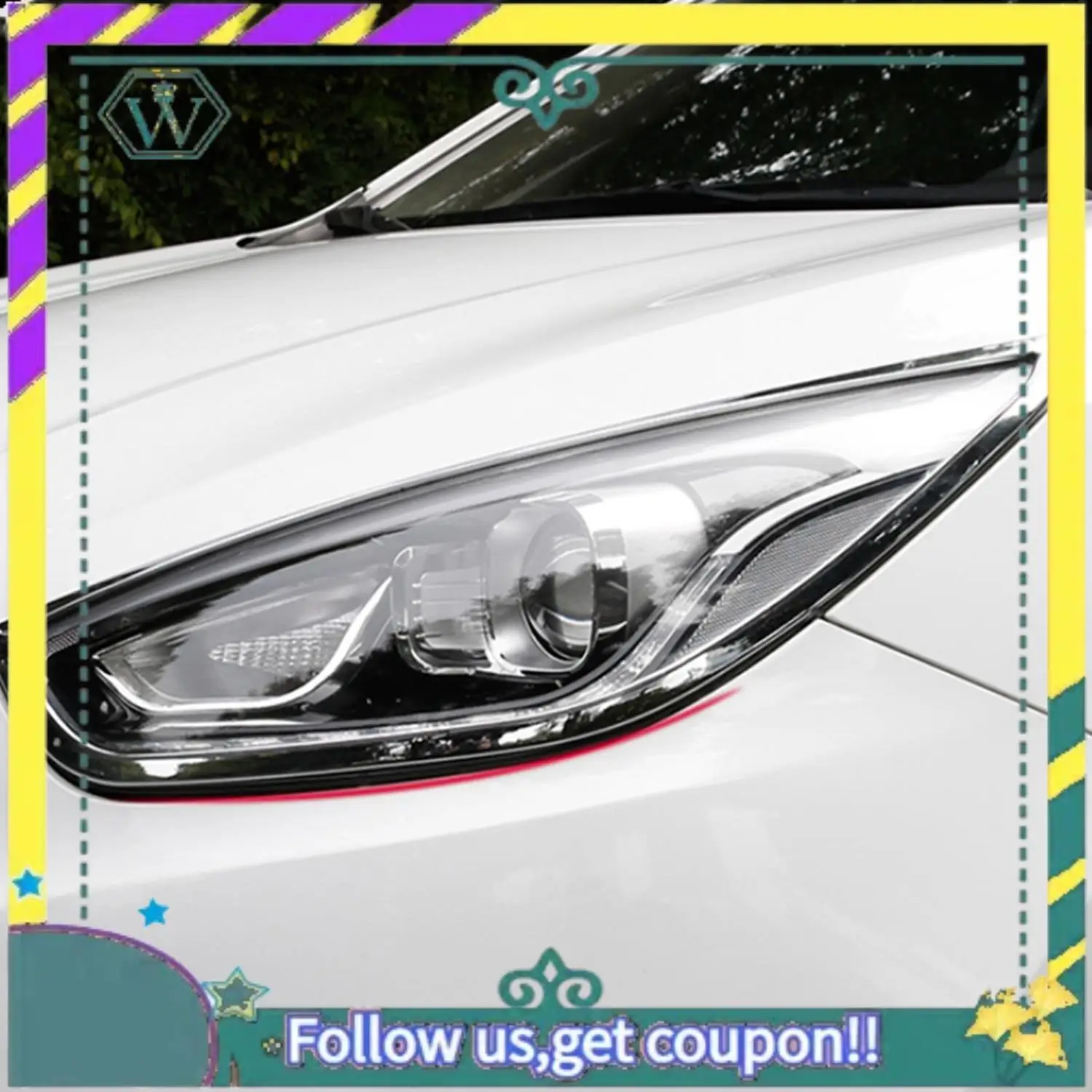 A82U-4Pcs ABS Chrome Rear Taillight Lamp Hood Decoration Cover & 2Pcs ABS Chrome Front Light Lamp Cover Headlight Covers
A82U-4Pcs ABS Chrome Rear Taillight Lamp Hood Decoration Cover & 2Pcs ABS Chrome Front Light Lamp Cover Headlight Covers
