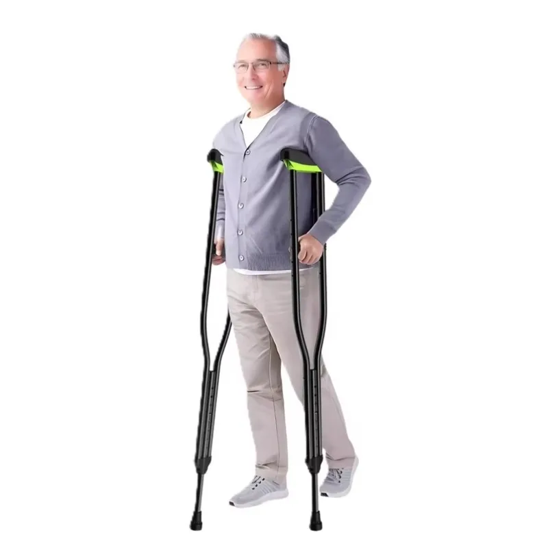 Алюминиевый сплав, защита от падения, костыль для подмышек, нескользящая реабилитационная трость для подростков, пожилых людей с переломами типа трости
Алюминиевый сплав, защита от падения, костыль для подмышек, нескользящая реабилитационная трость для подростков, пожилых людей с переломами типа трости