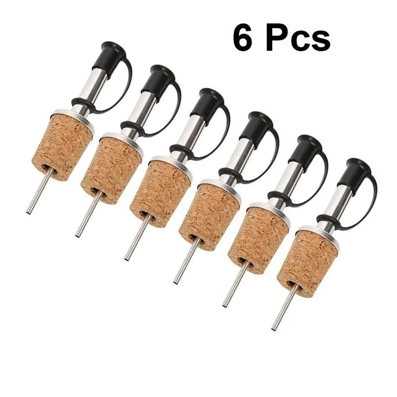 Stainless Steel Wine Pourer, Cork Design, Bottle Dust Cover, Olive Oil, Alcohol Bottle Pour Spout Cover, 6Pcs Cocktail smoker
Stainless Steel Wine Pourer, Cork Design, Bottle Dust Cover, Olive Oil, Alcohol Bottle Pour Spout Cover, 6Pcs Cocktail smoker