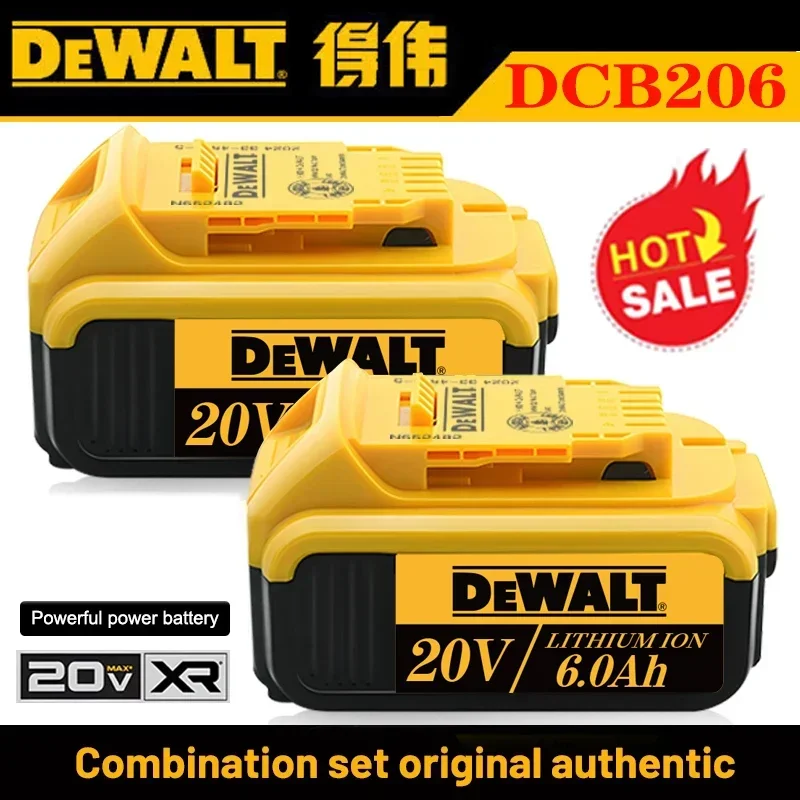 100% Original 18V 20V DEWALT batteries 20V battery MAX Premium XR 6.0Ah Lithium Ion Power Tool Battery
100% Original 18V 20V DEWALT batteries 20V battery MAX Premium XR 6.0Ah Lithium Ion Power Tool Battery