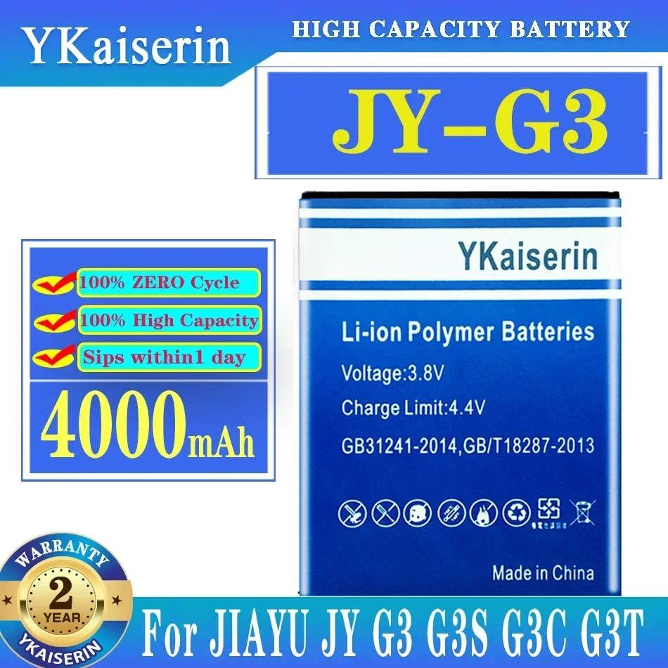 Сменный аккумулятор емкостью 4000 мАч для JIAYU JY G3 G3S G3C G3T JY G3 3000 мАч JY-G3 3000 мАч
Сменный аккумулятор емкостью 4000 мАч для JIAYU JY G3 G3S G3C G3T JY G3 3000 мАч JY-G3 3000 мАч