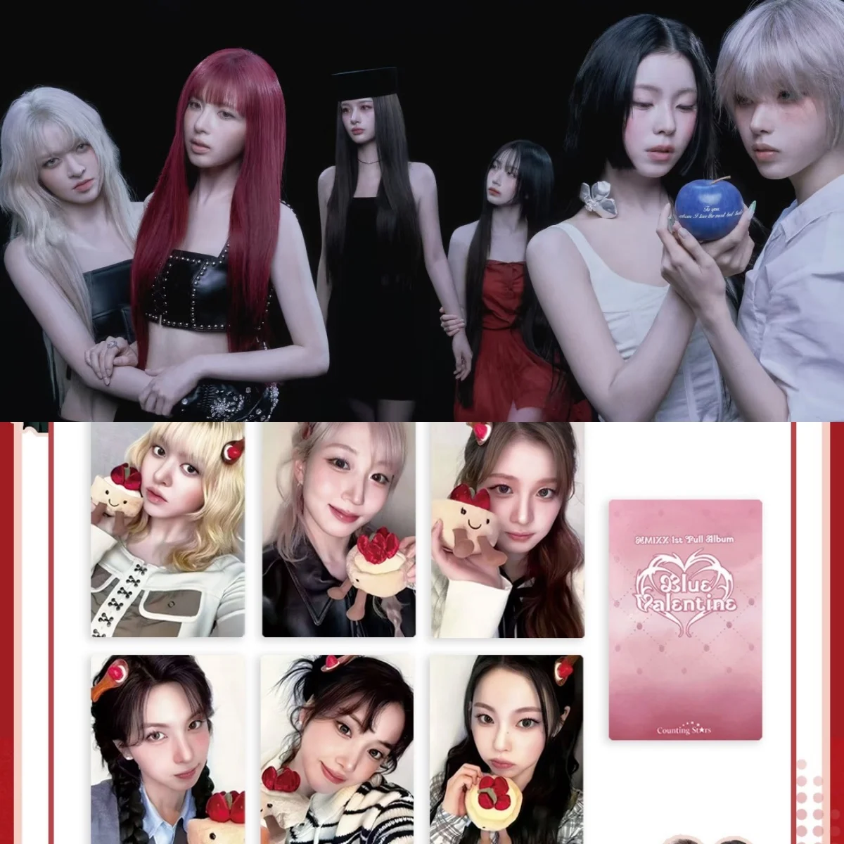 6PCS Kpop Hot Idol NMIXX New Album "Blue Valentine" Lucky Card Code Lomo Cards LILY HAEWON SULLYOON BAE JIWOO KYUJIN Photocards
6PCS Kpop Hot Idol NMIXX New Album "Blue Valentine" Lucky Card Code Lomo Cards LILY HAEWON SULLYOON BAE JIWOO KYUJIN Photocards