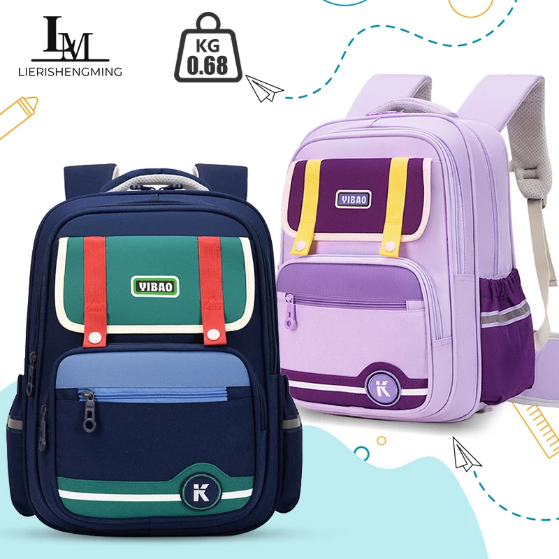 school bag Kids backpack water proof Preschool Ages 6-18 Spine protection Reduce the burden Large capacity
school bag Kids backpack water proof Preschool Ages 6-18 Spine protection Reduce the burden Large capacity