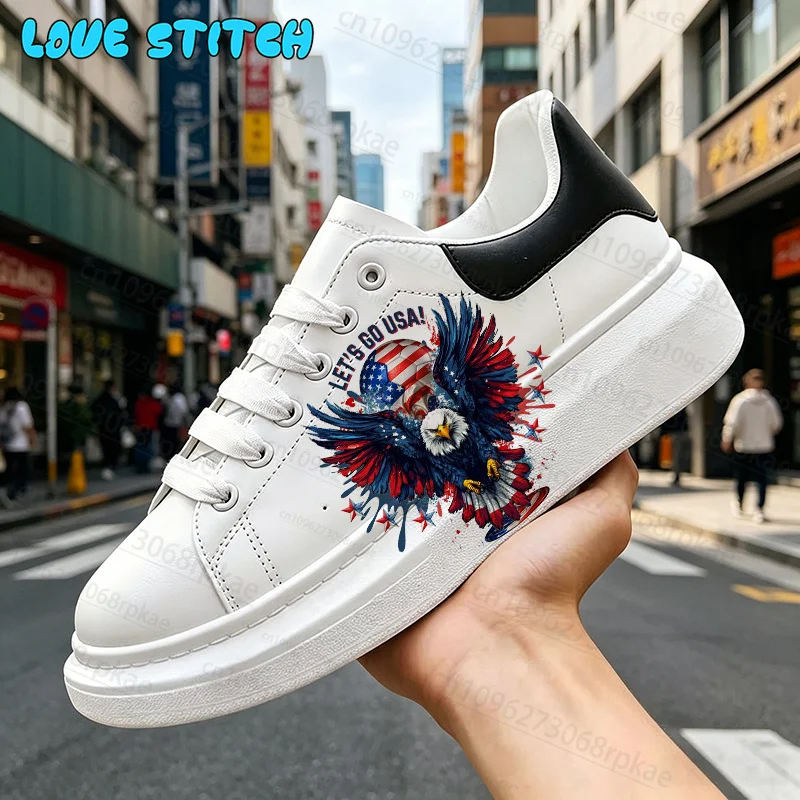 2026 Football Match America Flag Adult Printing Shoes Man Woman Selection Soft Sole Breathable Durable Low Top Sneakers
2026 Football Match America Flag Adult Printing Shoes Man Woman Selection Soft Sole Breathable Durable Low Top Sneakers