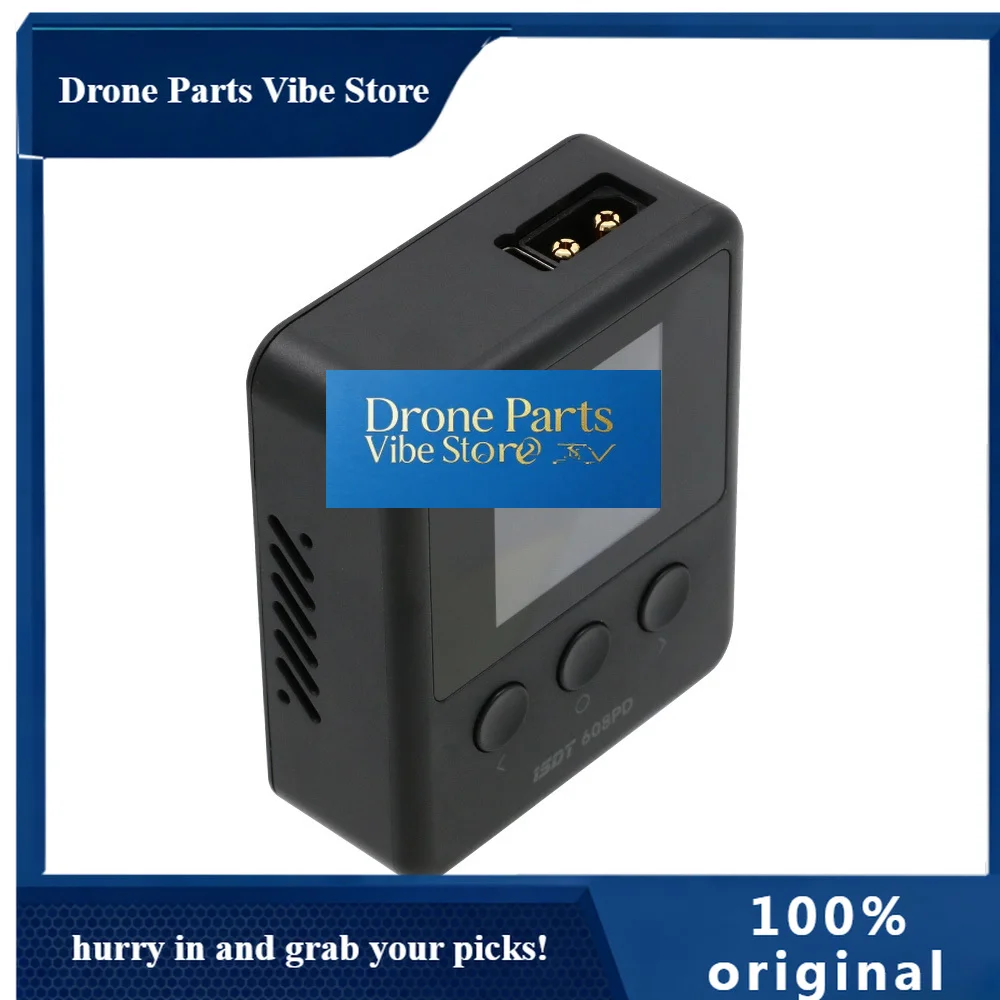 Drone PartsISDT 608PD Smart Balance Charger 1-6S With Dual-Mode Input And App Control And IPS Screen For RC Batteries LiFe/Lilon
Drone PartsISDT 608PD Smart Balance Charger 1-6S With Dual-Mode Input And App Control And IPS Screen For RC Batteries LiFe/Lilon