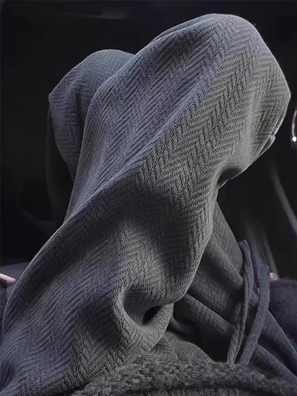 Deep Grey Textured Casual Pants Women's Autumn Winter plus Size Soft Wide Leg Pants Slimming for Pear Shaped Body Commute Sty...
Deep Grey Textured Casual Pants Women's Autumn Winter plus Size Soft Wide Leg Pants Slimming for Pear Shaped Body Commute Sty...