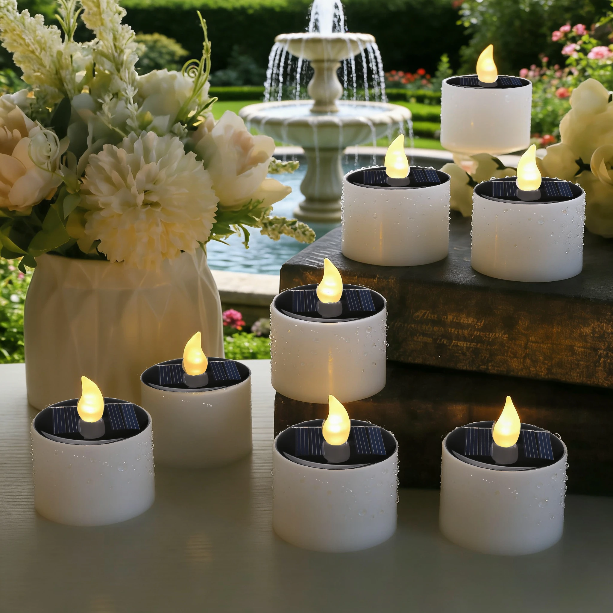 Солнечные перезаряжаемые свечи, уличные водонепроницаемые светодиодные электрические мерцающие чайные свечи, свечи для садового фонаря, окна, декор для кемпинга
Солнечные перезаряжаемые свечи, уличные водонепроницаемые светодиодные электрические мерцающие чайные свечи, свечи для садового фонаря, окна, декор для кемпинга