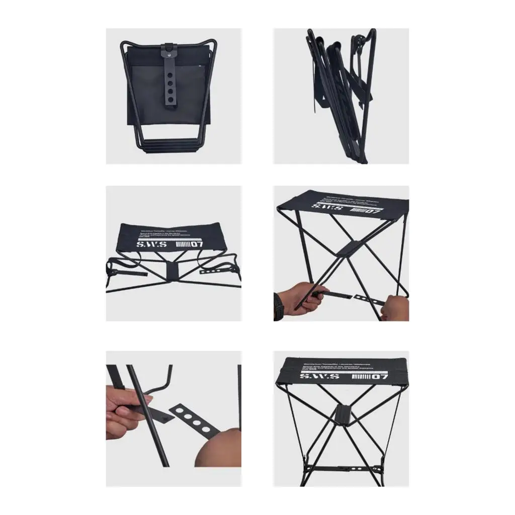 Folded Fishing Stool Portable Chair Fishing Seat Stool Foot Stool Camping Furniture for Outdoor Adults Fishing Traveling Lounge
Folded Fishing Stool Portable Chair Fishing Seat Stool Foot Stool Camping Furniture for Outdoor Adults Fishing Traveling Lounge