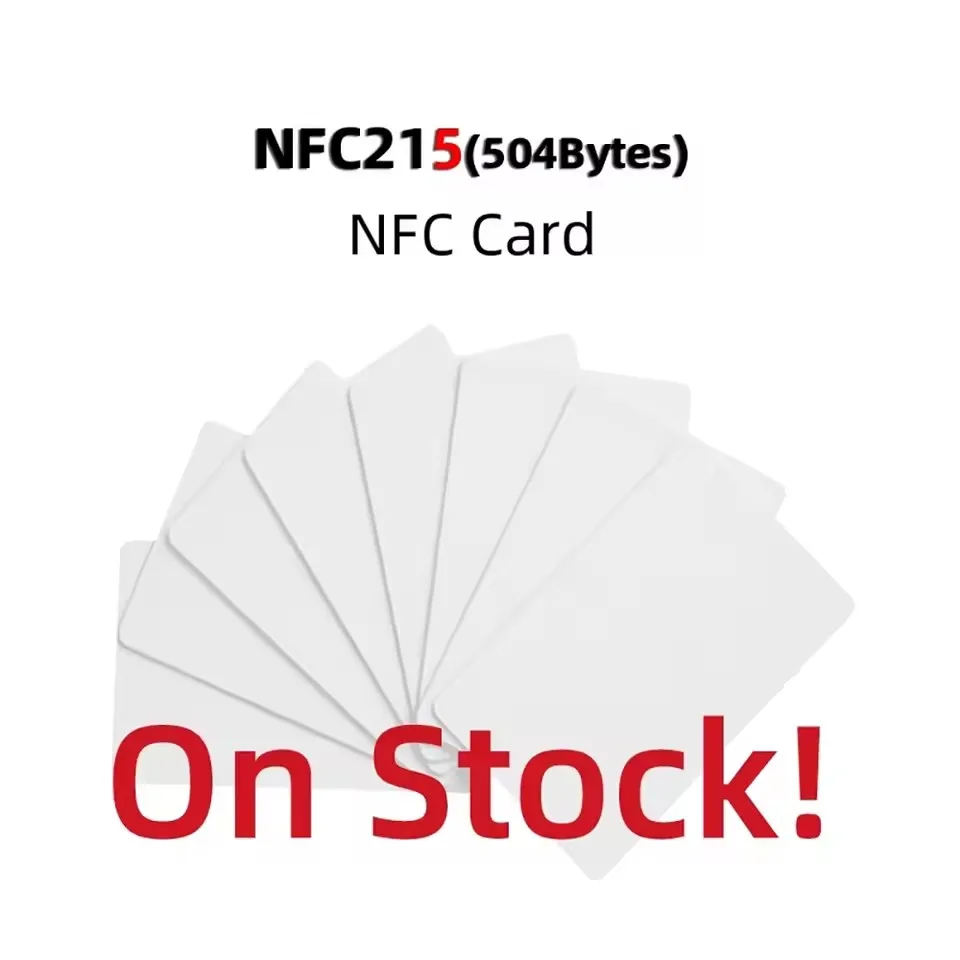 50/100Pcs NTAG215 Blank NFC Game Production Copy PVC Tags 13.56MHz TagMo RFID Phone personal automation shortcuts 504 Bytes Card
50/100Pcs NTAG215 Blank NFC Game Production Copy PVC Tags 13.56MHz TagMo RFID Phone personal automation shortcuts 504 Bytes Card
